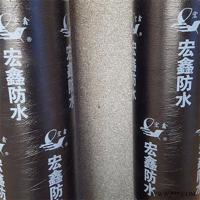 屋顶屋面用防水材料 片岩黄沙铝箔面sbs防水卷材 3mm聚酯SBS防水卷材图2