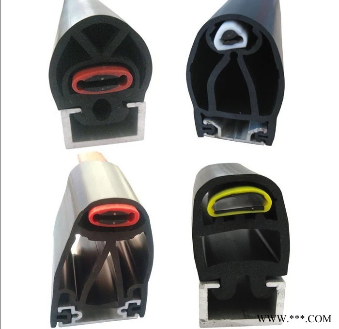 林海HL-1609弧形安全触边三元乙丙防撞胶条密封条防撞条折弯安全接触开关 安全触边开关图2