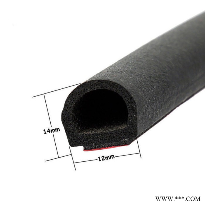 云联 三元乙丙门窗密封条 自粘密封条 橡胶发泡条 橡塑密封条 木门移门橱柜防撞密封胶条 厂家图6