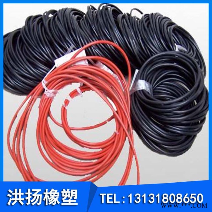 耐酸碱氟胶O型圈 耐高温硅胶密封圈 丁晴胶密封圈 可定做图2