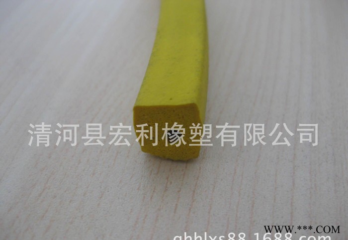 硅胶发泡密封条 高效过滤器硅胶密封条 净化器胶条图2