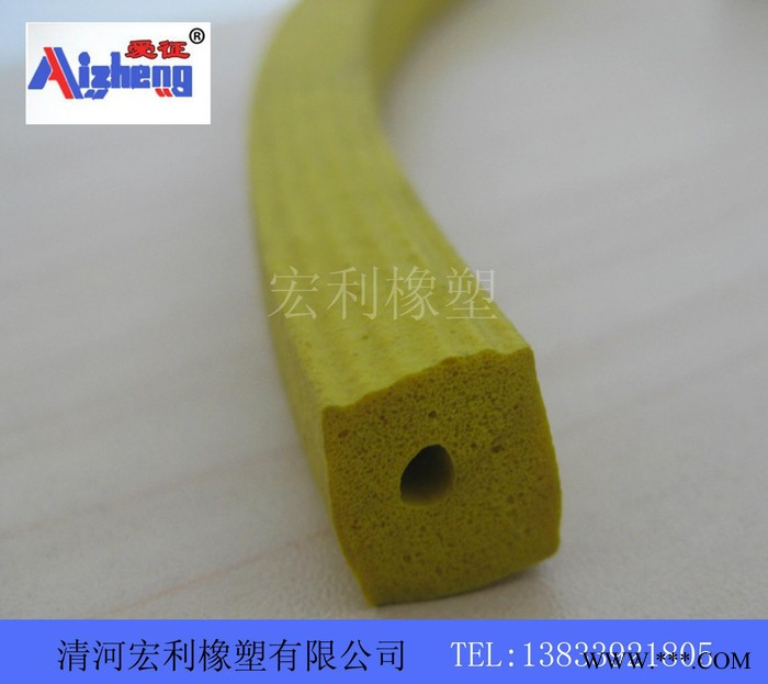 硅胶发泡密封条 高效过滤器硅胶密封条 净化器胶条图3