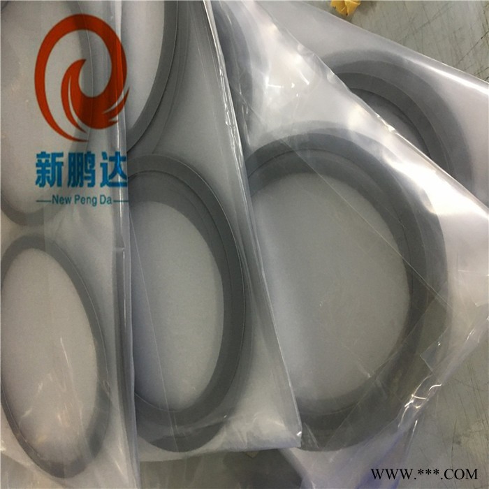 新鹏达定制模切磨砂硅胶片 透明圆形硅胶脚垫 环保防滑自粘灰色硅胶垫片图5