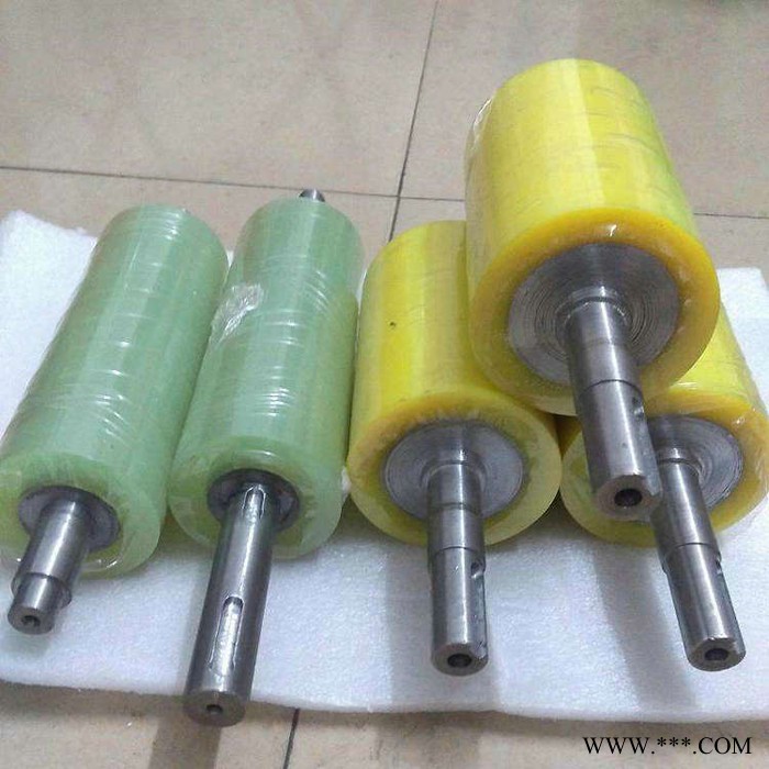天向厂家定制硅胶包胶轮 硅胶包胶辊 橡胶包胶轴图3