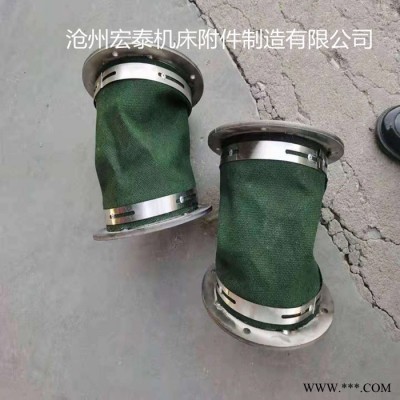 沧州宏泰定制阻燃耐高温伸缩风管 防震 防磨 防腐 硅胶软连接。