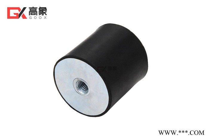 高象GXSS橡胶减震器两头螺孔 橡胶缓冲垫圆形减震柱 电机水泵减震垫 隔振加固降噪静音 可订做不锈钢硅胶 **图2