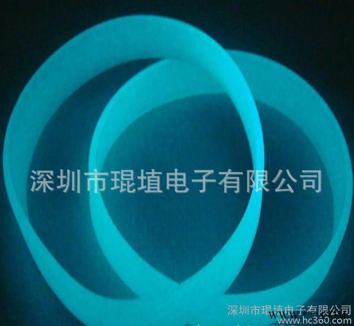 硅胶手环定做 荧光硅胶手环 夜光硅胶手环 发光硅胶手环