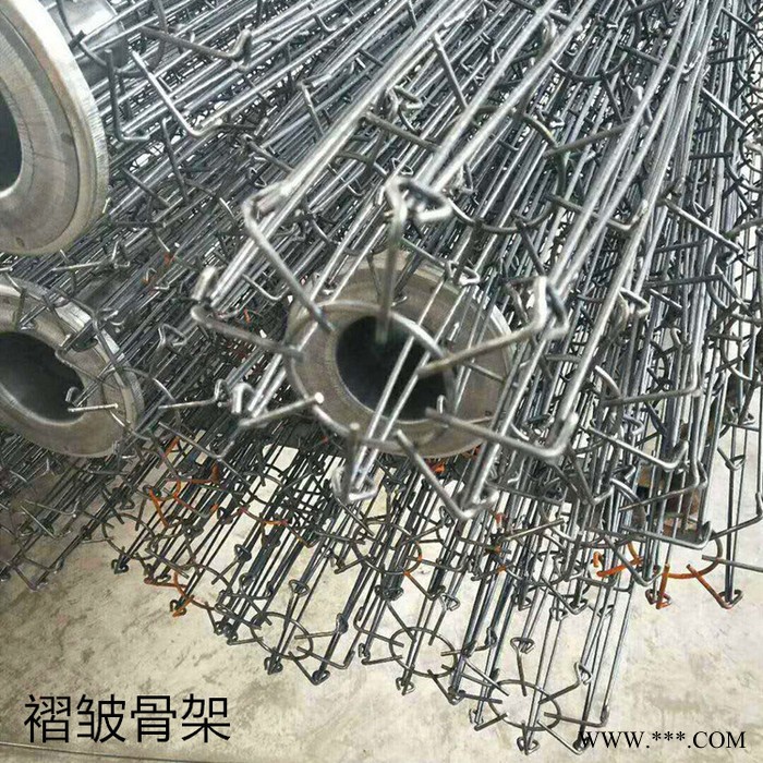 有机硅除尘骨架 弹簧有机硅除尘骨架 除尘骨架厂家  欣千环保   品质保证  量大优惠图2