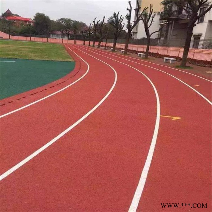 鑫亿康 弹性地面塑胶跑道EPDM橡胶颗粒塑胶跑道图5