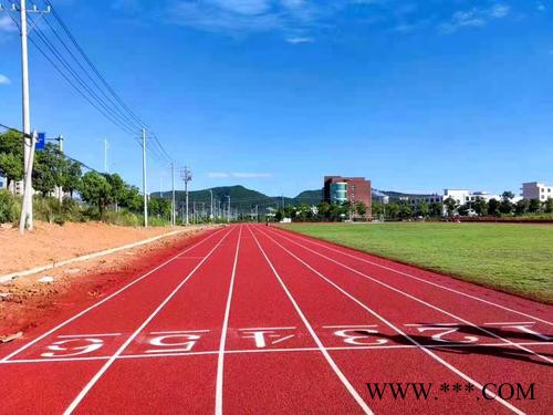 飞昂体育厂家 复合型操场运动跑道彩色橡胶颗粒 纯色橡胶地垫图4