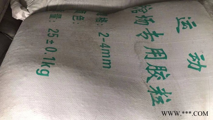 厂家批发仿真人造草坪足球场跑道装饰填充黑色橡胶颗粒直径2-4mm图2