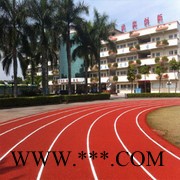 广欧塑胶跑道施工彩色橡胶颗粒运动场户外篮球场地胶图7