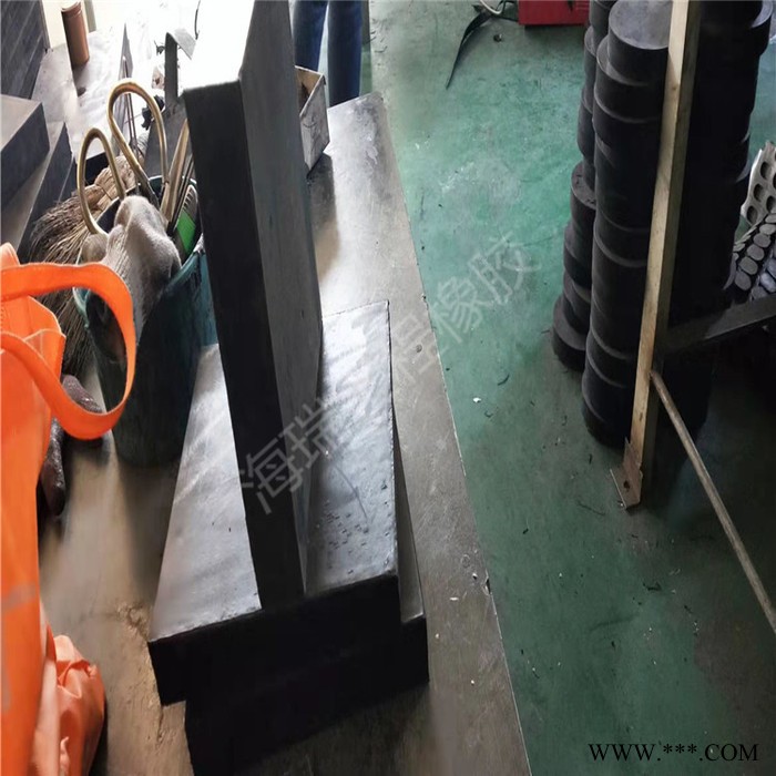 海瑞供应黑色橡胶垫块 防震垫块 减震垫块 橡胶垫块生产厂家图7