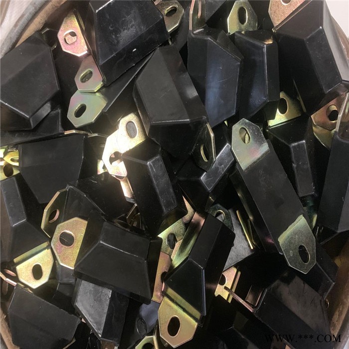 生产各种 橡胶垫块 橡胶减震垫 橡胶缓冲垫 定做橡胶垫块 加工金属橡胶减震垫图4
