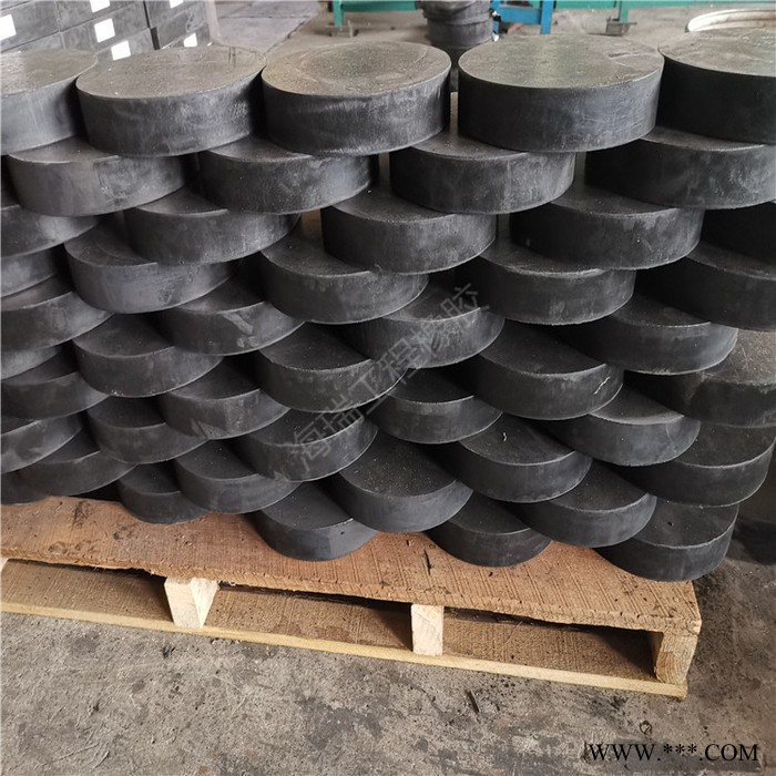 海瑞厂家 高速桥梁减震盆式橡胶支座 圆形矩形缓震橡胶垫块图5