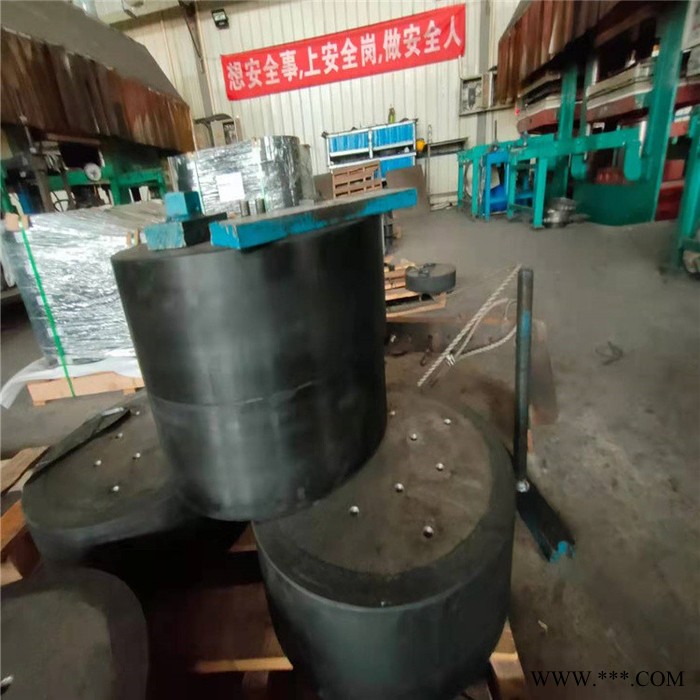 海瑞厂家 高速桥梁减震盆式橡胶支座 圆形矩形缓震橡胶垫块图2