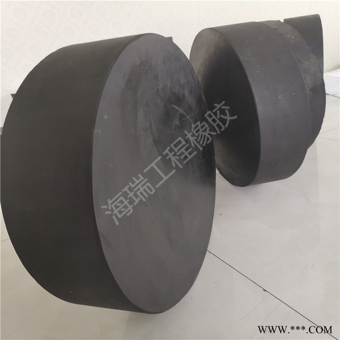 海瑞厂家 高速桥梁减震盆式橡胶支座 圆形矩形缓震橡胶垫块图7