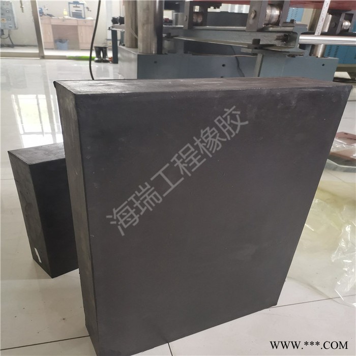 海瑞厂家 高速桥梁减震盆式橡胶支座 圆形矩形缓震橡胶垫块图6