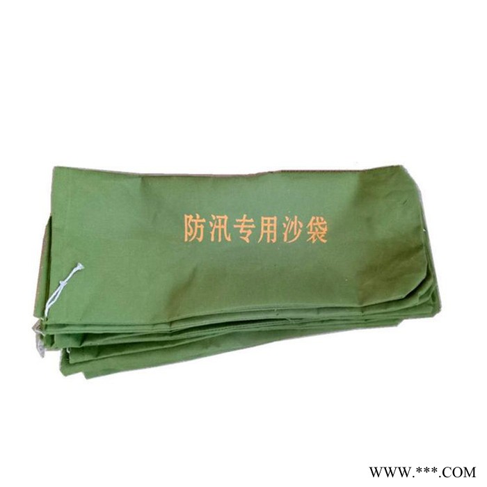 万联 帆布袋 有机硅防汛沙袋 物业应急堵水帆布沙袋图3