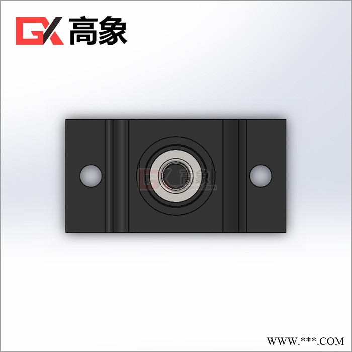 高象GXBE橡胶减震器 垫脚减震器 橡胶垫脚 橡胶隔振垫 风机水泵发电机组 工业设备变压器控制柜空调等橡胶减震器图3