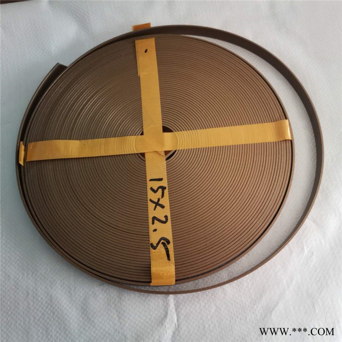 导向耐磨带 聚四氟乙烯加铜粉气缸油缸密封件 四氟导向带图2