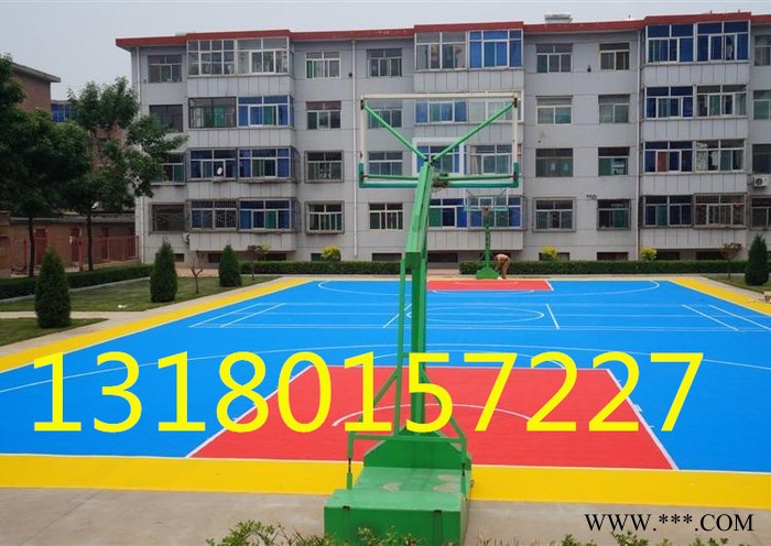广欧-室外运动悬浮地板 学校幼儿园篮球场地垫 户外拼接塑料胶垫 厂家直营图2