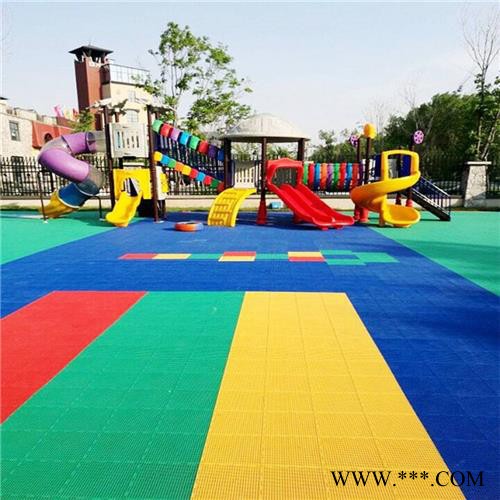 广欧-室外运动悬浮地板 学校幼儿园篮球场地垫 户外拼接塑料胶垫 厂家直营图6