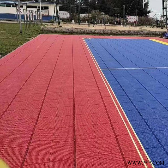 广欧-室外运动悬浮地板 学校幼儿园篮球场地垫 户外拼接塑料胶垫 厂家直营图4