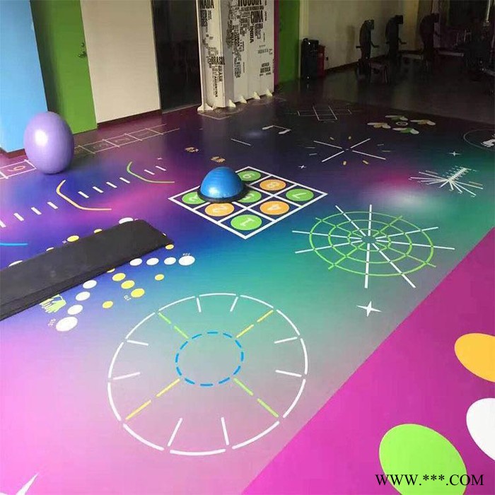广欧-5mm高弹舞蹈地胶PVC运动地胶垫塑胶地板 幼儿园加厚耐磨无划痕图4