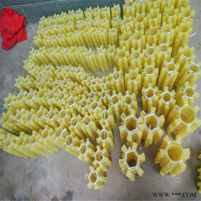 直销联轴器减震橡胶垫 T型六角垫 三爪式联轴器胶垫 牛筋胶垫