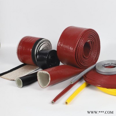 供应焊接设备专用布套 焊枪专用保护套管 耐高温套管 硅胶套管