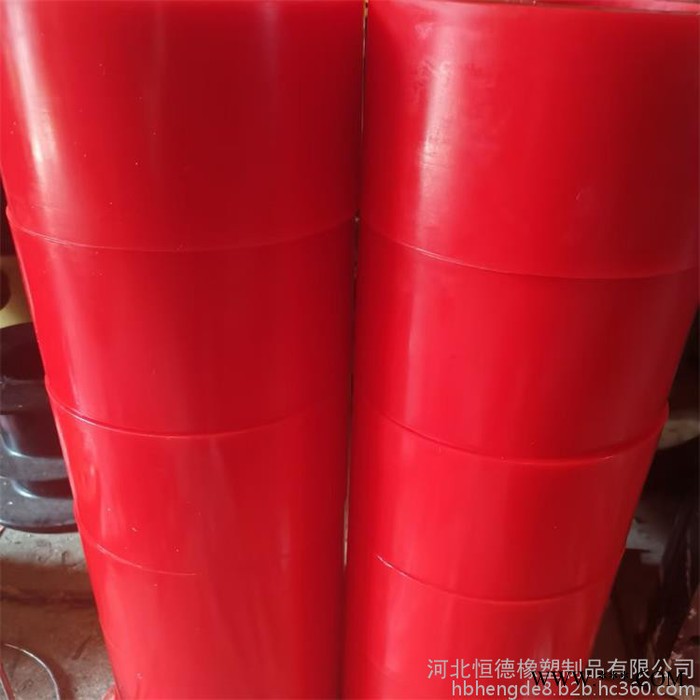 浇注耐磨聚氨酯轴承套 pu聚氨酯托辊 pu胶套 聚氨酯衬套 聚氨酯包铁轮图3