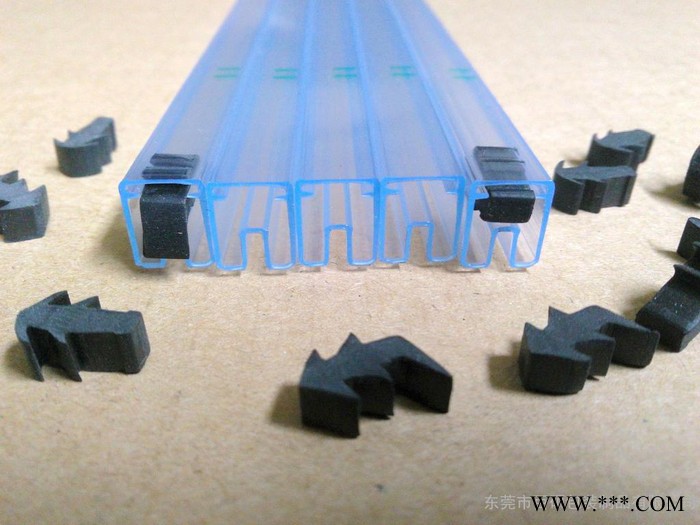 IC管    PVC环保透明防静电感应吸塑管  可印刷可冲孔配胶钉配胶塞