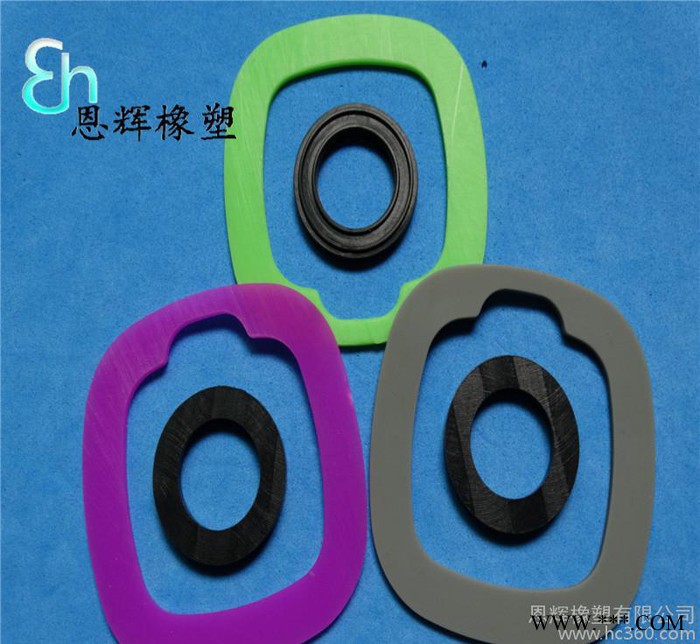 防滑橡胶脚垫垫片 环保耐高温橡胶胶垫 圆形硅胶脚垫生产图2
