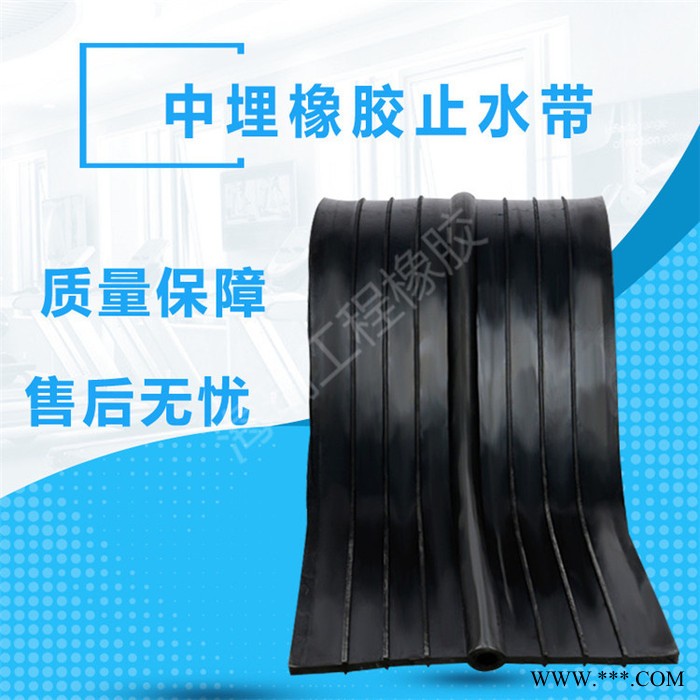 止水带橡胶止水带厂家 海瑞钢边式橡胶止水带 中埋钢边橡胶止水带图4