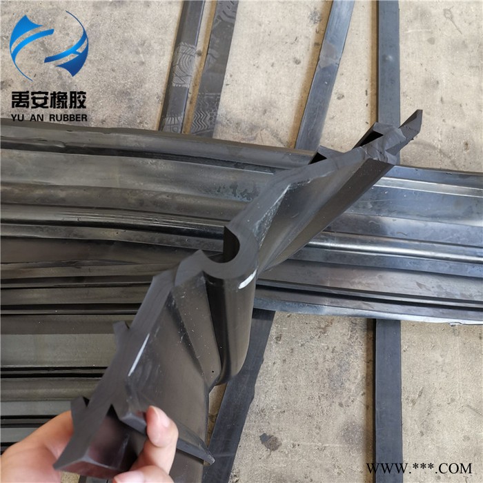 禹安 梯形橡胶止水带 蝶型止水带 可卸式OMEGA橡胶止水带 梯型止水带图2
