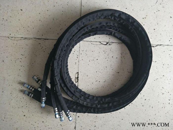 永华工程机械液压胶管 液压件总成 胶管总成图2