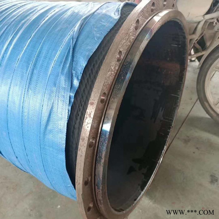 宇通  大口径耐磨胶管 大口径吸水胶管 大口径法兰胶管厂家图2