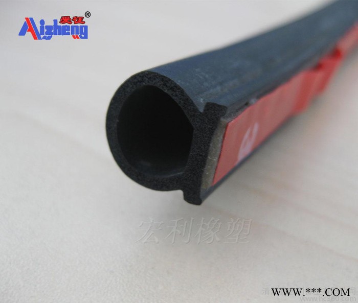 三元乙丙发泡密封条 D型自粘工业设备防撞隔音橡胶条 海绵胶条 汽车隔音防撞胶条 3M背胶密封条图3