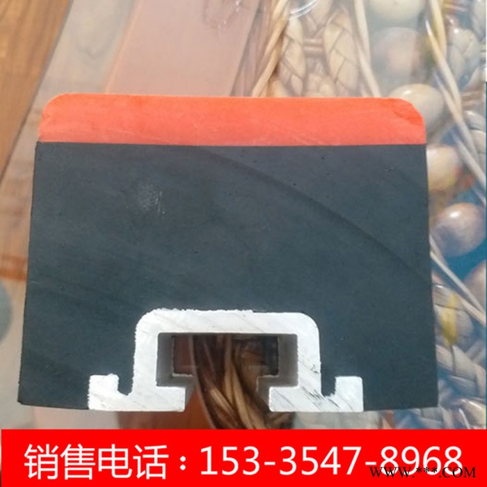 输送机缓冲条 缓冲减震条 橡胶条实心图5
