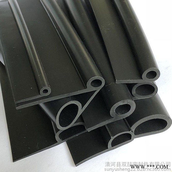 双喆 p型密封条  9字型密封条 止水胶条 水闸门粮食库挡水皮条 b型 d型 6字橡胶条图6