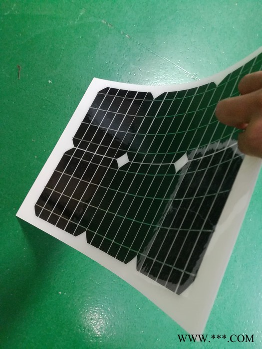 太阳能透明柔性板 太阳能滴胶板 太阳能板 光伏板 PET层压板
