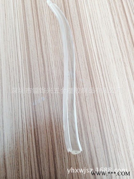 玻璃压条封边条密封胶条透明玻璃压条咖啡色胶条大量现货图3