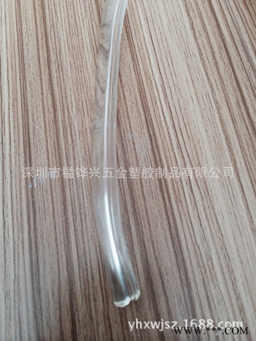玻璃压条封边条密封胶条透明玻璃压条咖啡色胶条大量现货图2