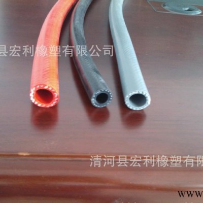 夹线编织硅胶管 硅橡胶加固管 耐高温耐压抗撕裂硅胶软管