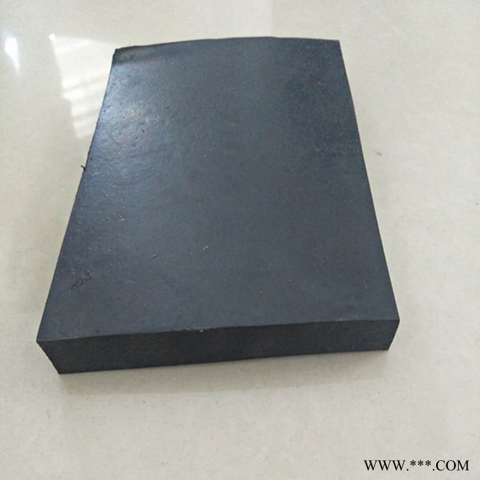 正华 减震橡胶垫 橡胶缓冲块 桥梁防撞垫块 500*500*30橡胶挡块 阻燃橡胶板图2