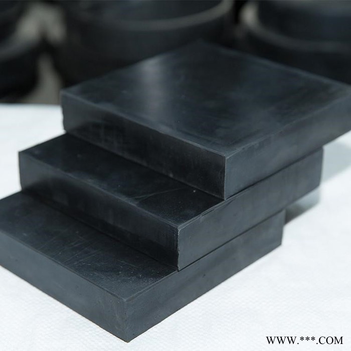海晨** 加厚橡胶块 缓冲橡胶减震垫块 隔音降噪胶板 异形橡胶块厂家图2