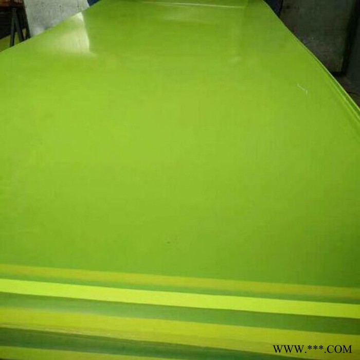 ｛鸿展｝专业聚氨酯板生产厂家 浅黄减震PU优力胶板材 耐磨聚氨酯板批发图5
