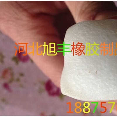 生产硅橡胶发泡密封条35*30红色硅胶条