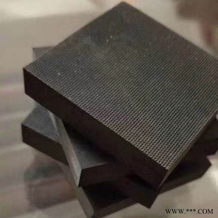 橡胶垫块 桥梁隔震缓冲垫块 黑色高弹减震块 工业橡胶板图2